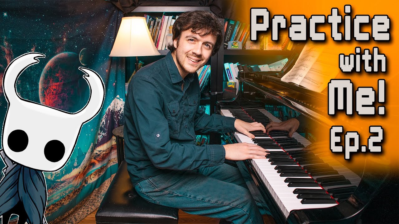Practice with Me Ep. 2 | Dirtmouth - Hollow Knight Piano Collections