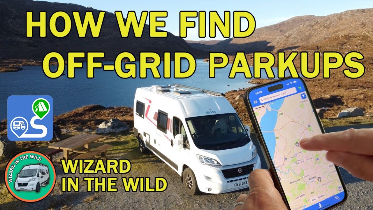 FINDING OVERNIGHT PARKUPS UK - DISCOVER SEARCHFORSITES APP