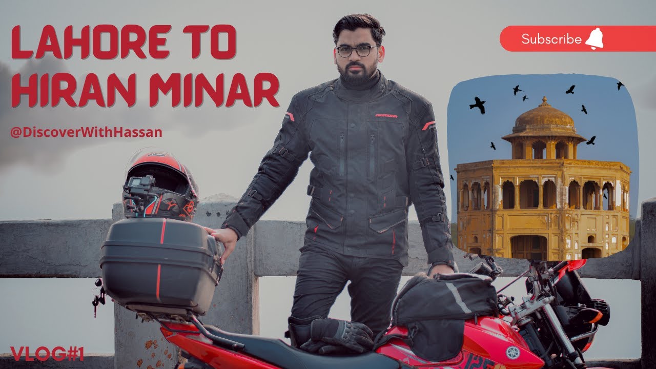 Lahore to Hiran Minar Sheikhupura | History of Hiran Minar | First Motovlog | 