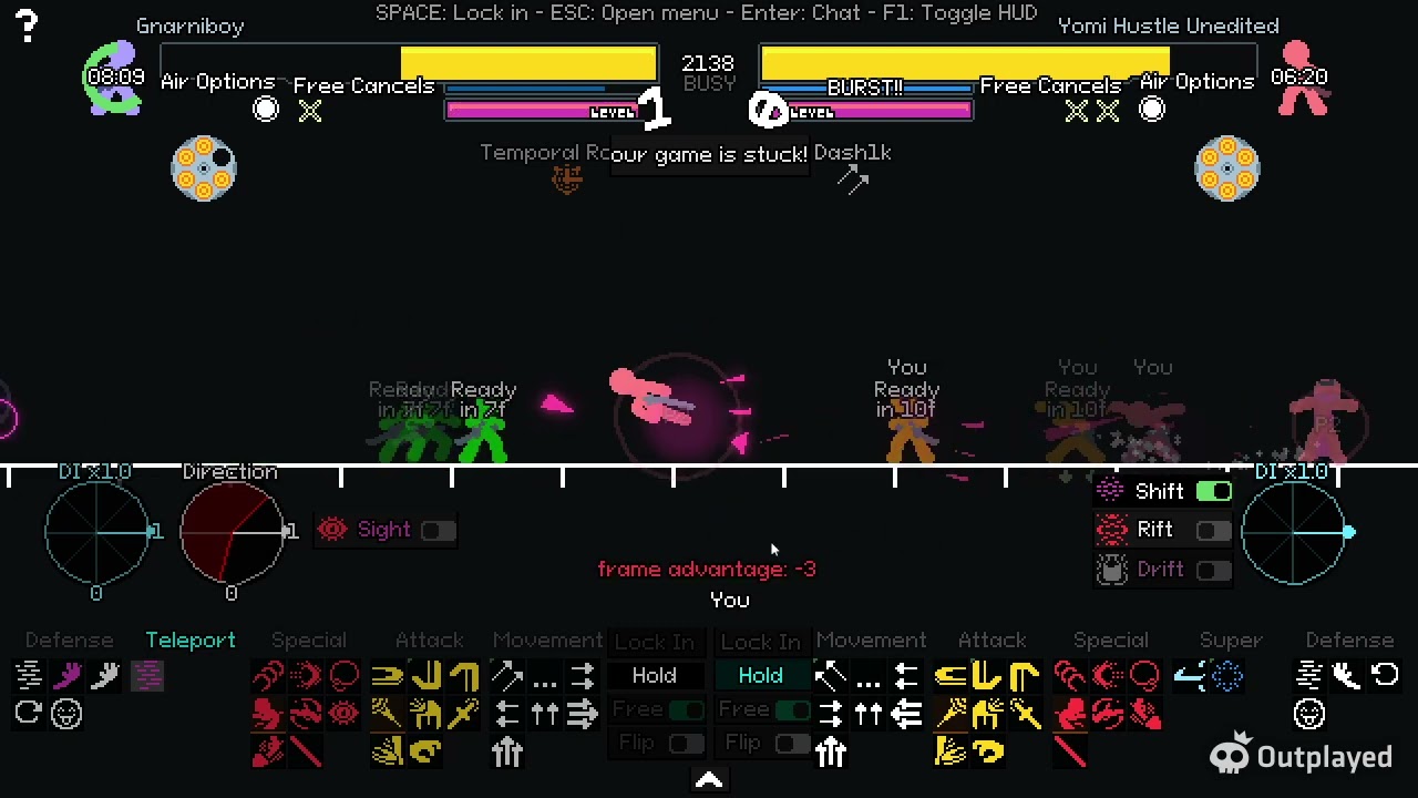 Yomi Hustle (ONE Edit, No commentary, No mods, Two Matches)