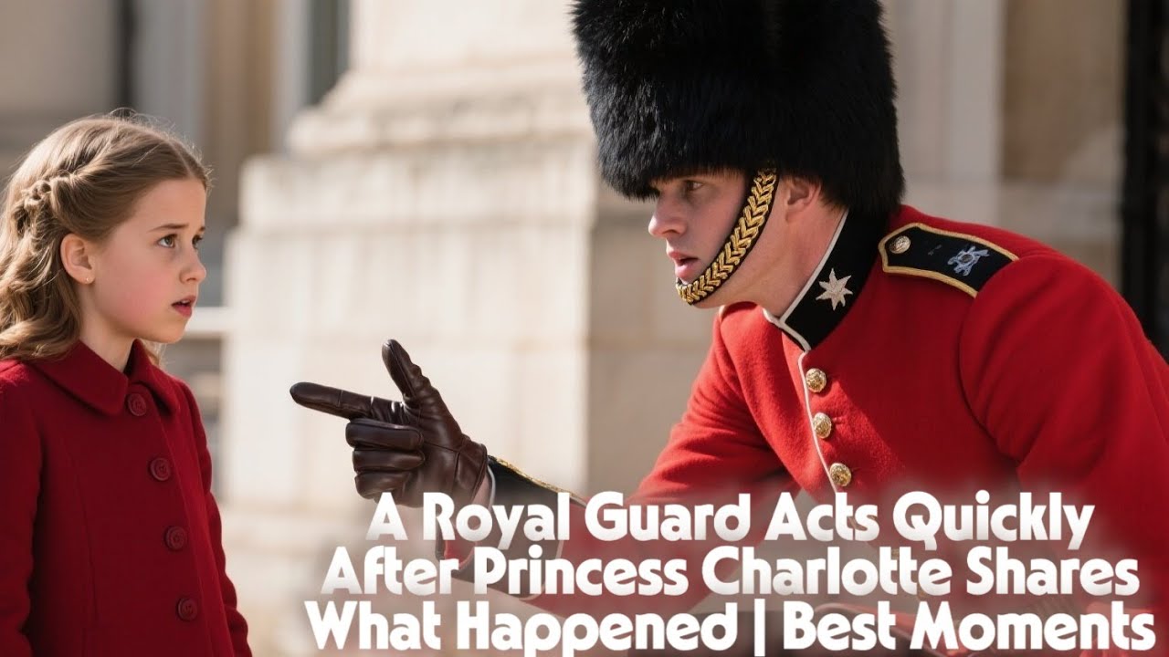 A Royal Guard Acts Quickly After Princess Charlotte Shares What Happened | Best Moments