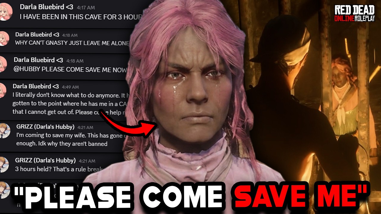 Woman CRIES For Her HUSBAND Over Red Dead RP