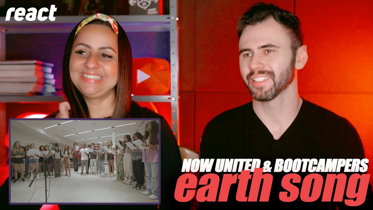 (React)Now United & Bootcampers Perform “Earth Song” ft. Professora de Canto Grasiela Santos