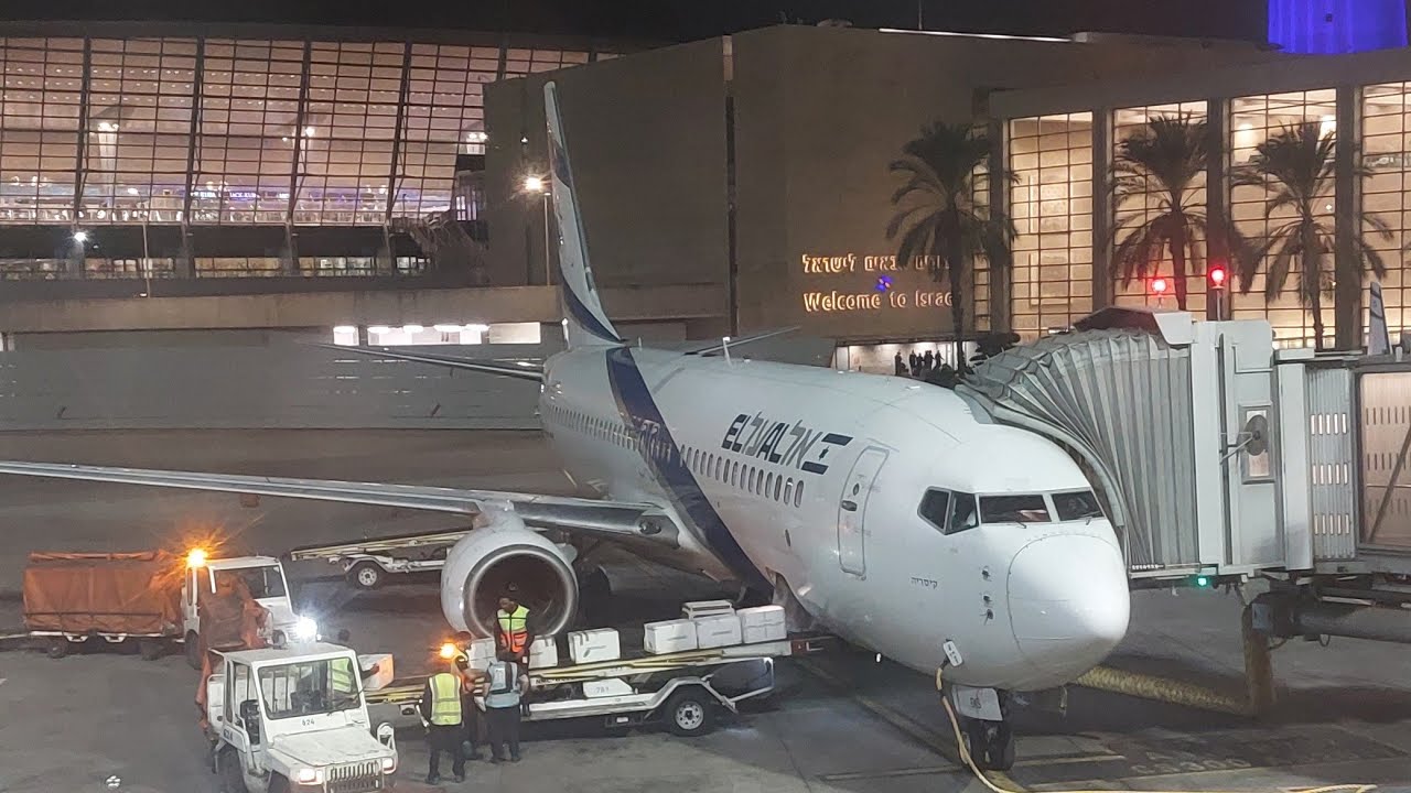 ELAL Boeing 737-800 Milan - Tel Aviv 