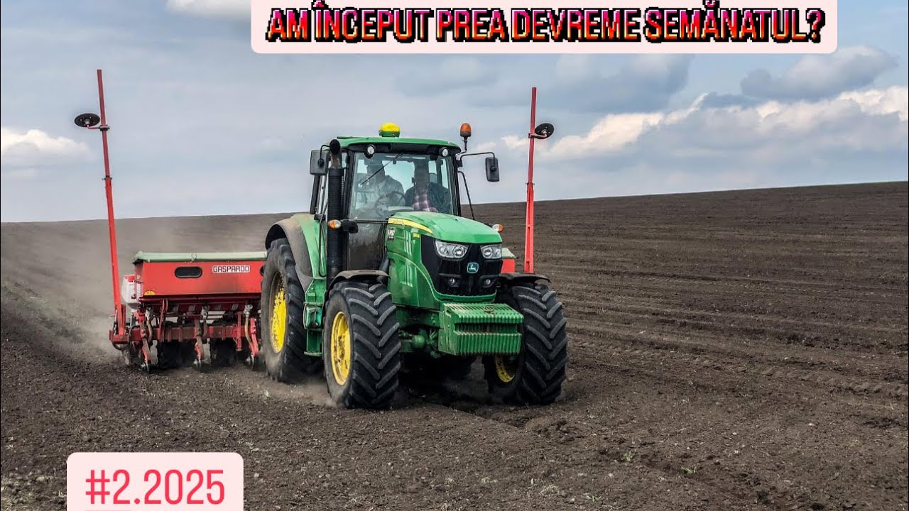 #dailyvlog START SEMĂNAT ? Prea devreme ?