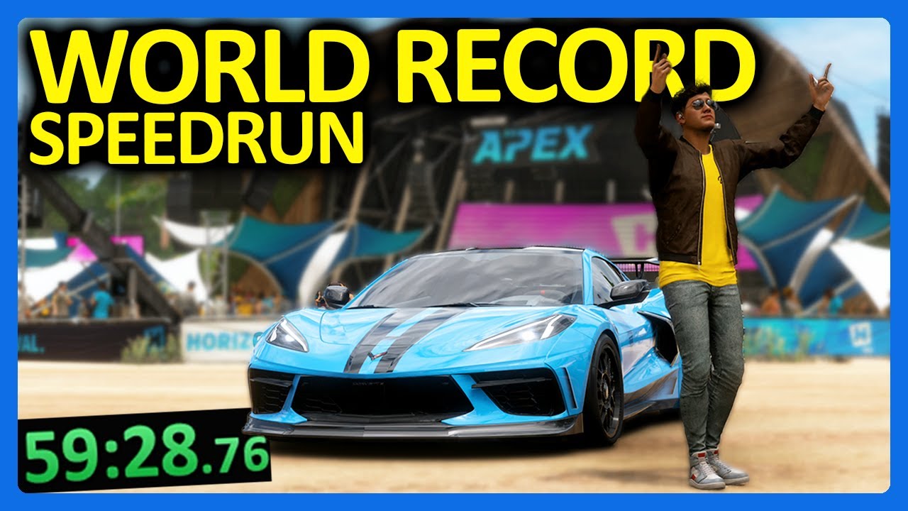 Forza Horizon 5 : My World Record!! (FH5 Speedrun)