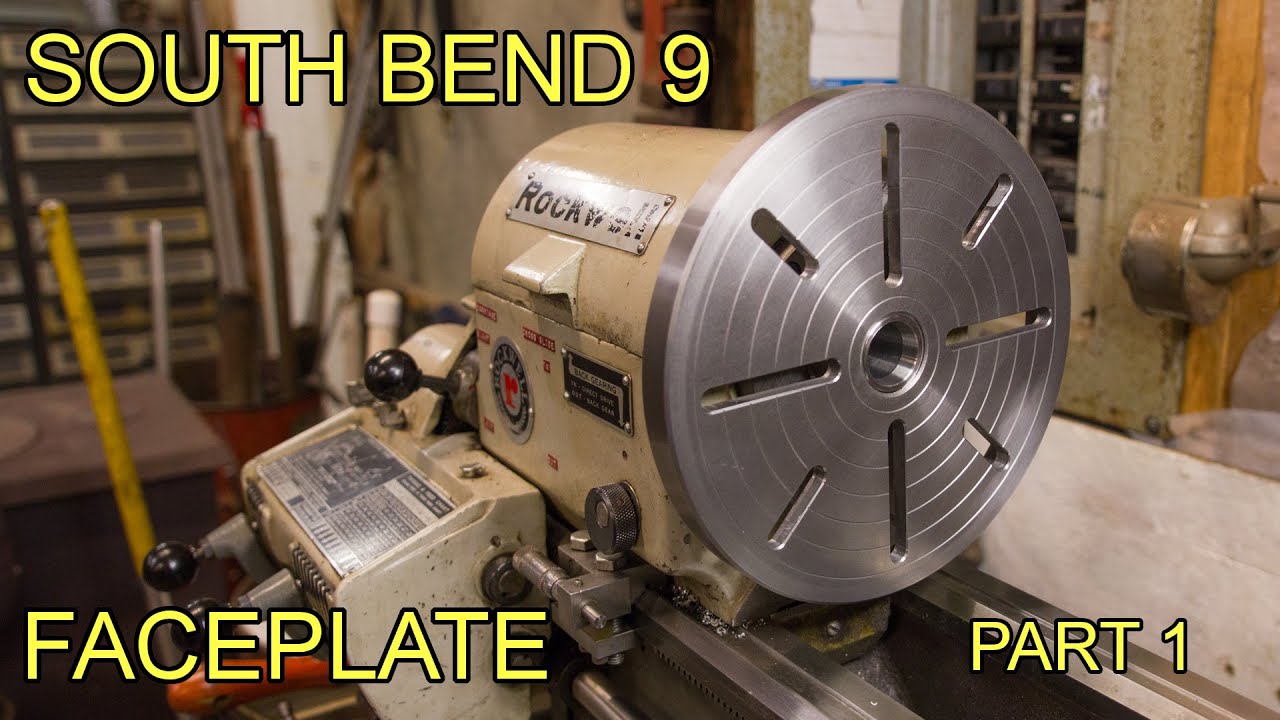 Making a Faceplate for a South Bend 9