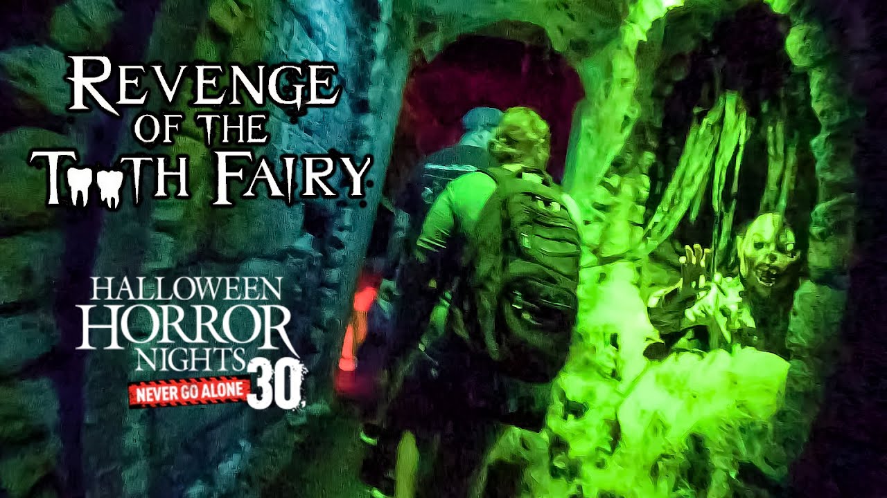 2021 Revenge of the Tooth Fairy Haunted House Halloween Horror Nights 30 Universal Studios Florida
