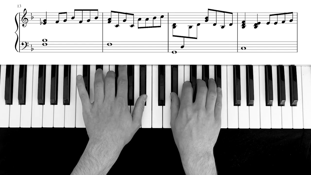 Andrea Bocelli, C&eacute;line Dion - The Prayer - Piano Cover & Sheet Music