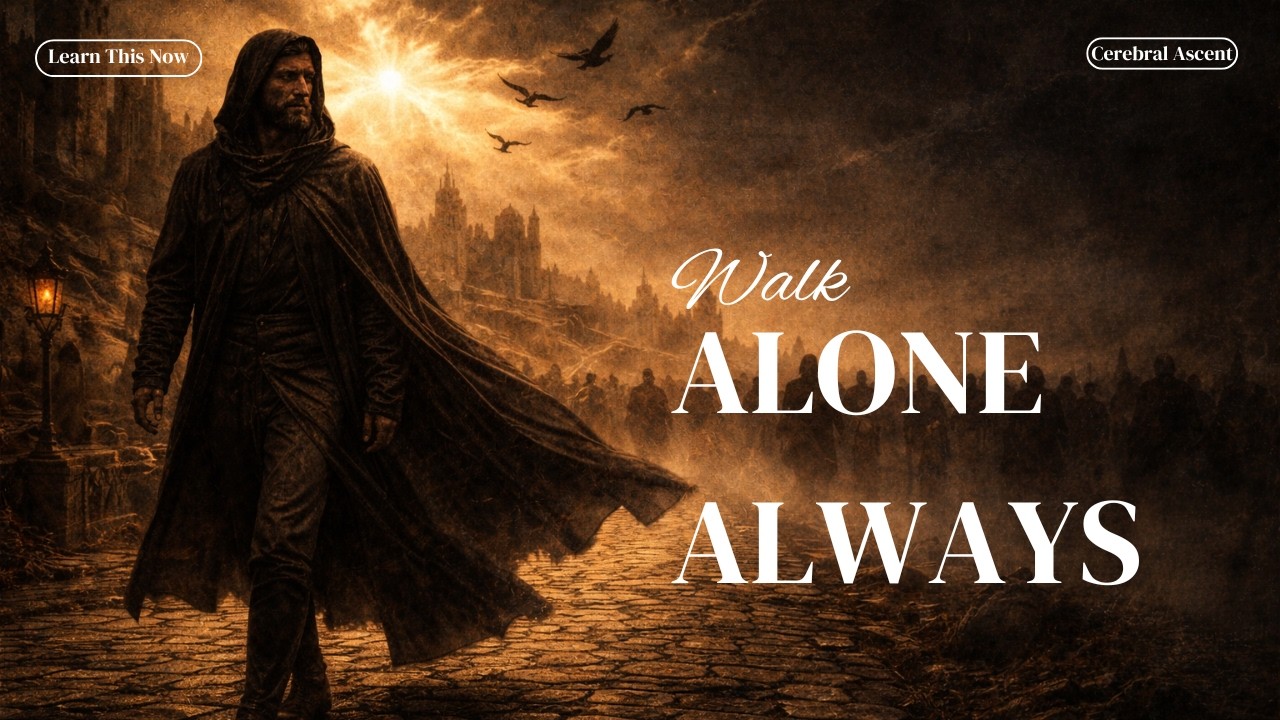 The Hidden Advantage of Walking Alone