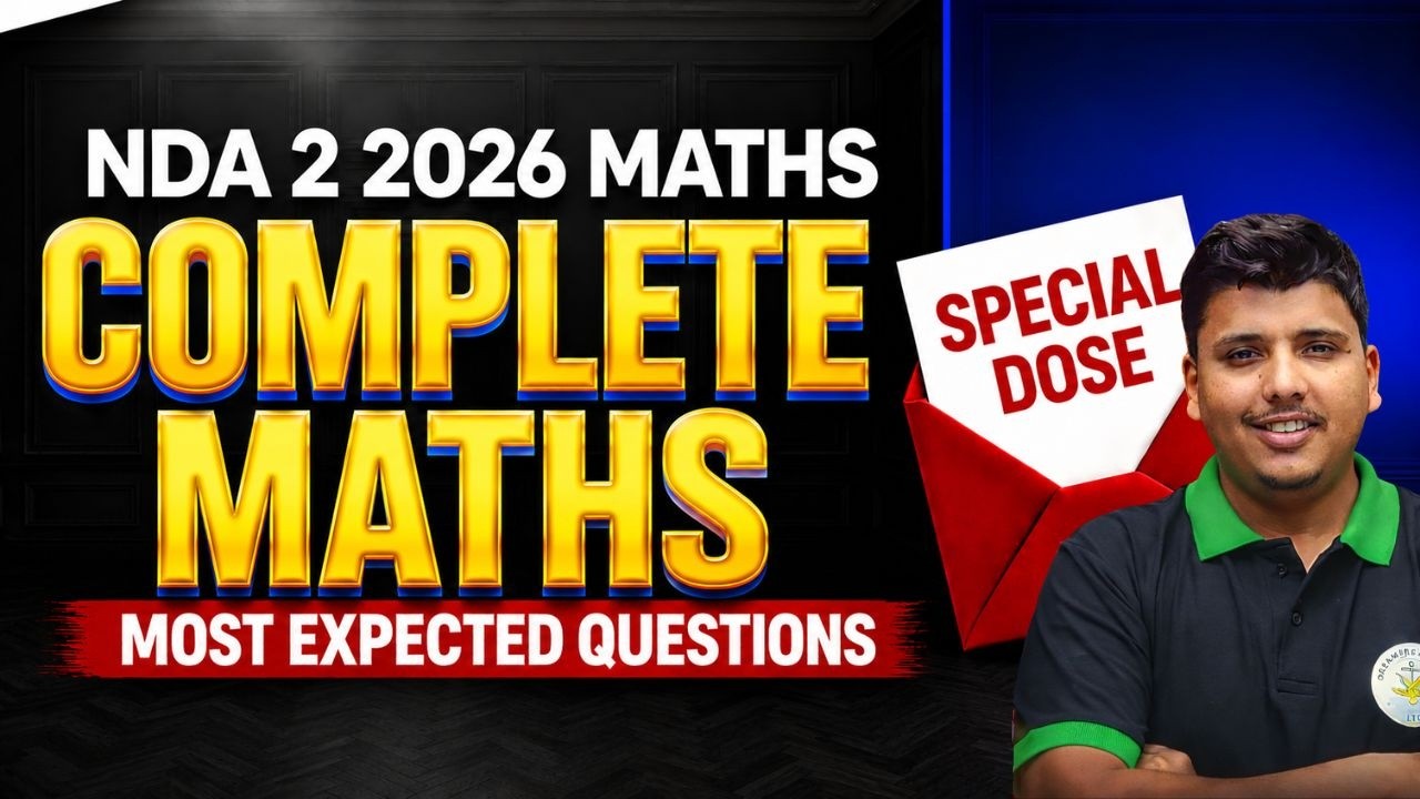 NDA 2 2026 Maths | Complete Maths Most Expected Questions | NDA 2 2026 Parveen Sir