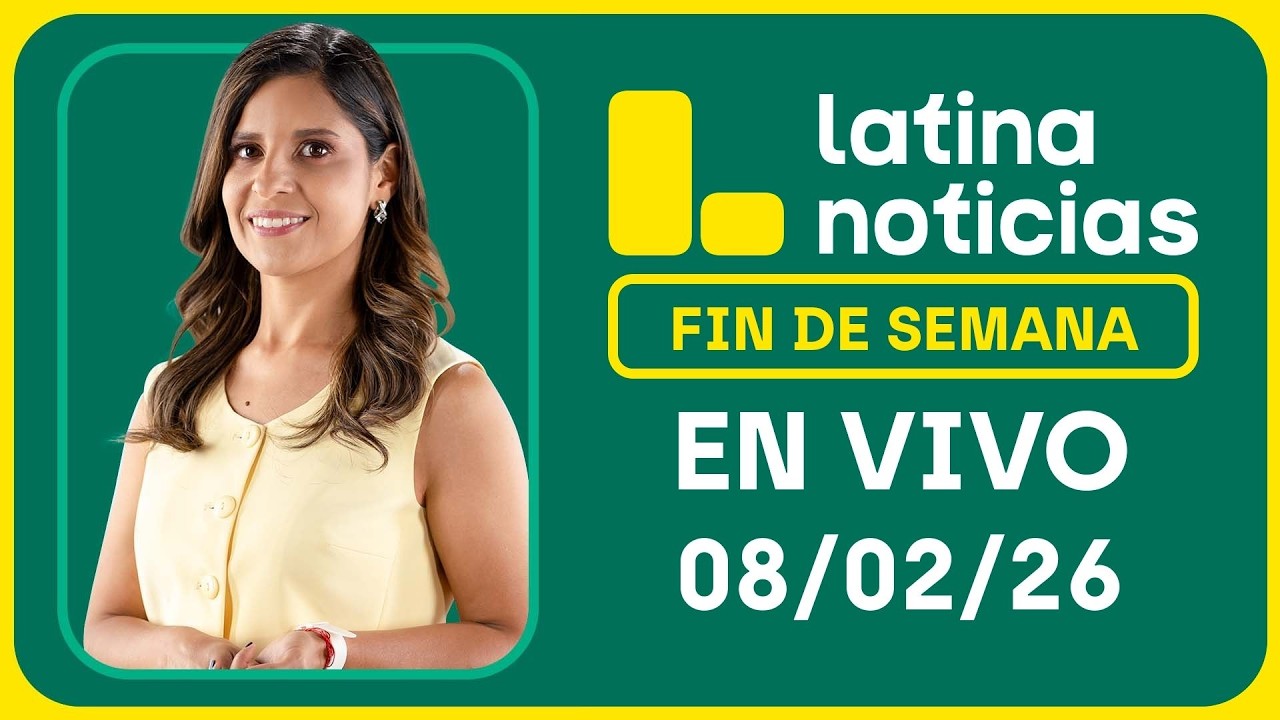 LATINA NOTICIAS MEDIODÍA -  DOMINGO 08 DE FEBRERO DE 2026