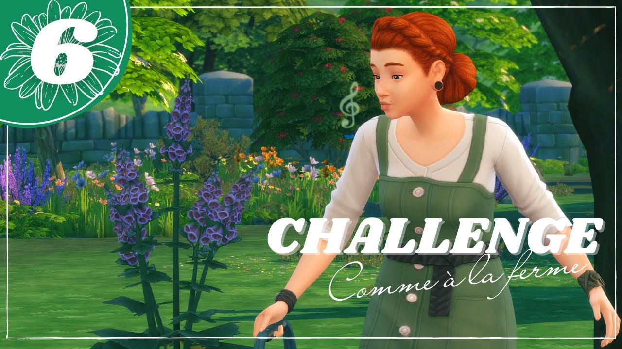 On repart sur de bonnes bases I CHALLENGE Comme à la ferme ep6 I Let's play SIMS 4