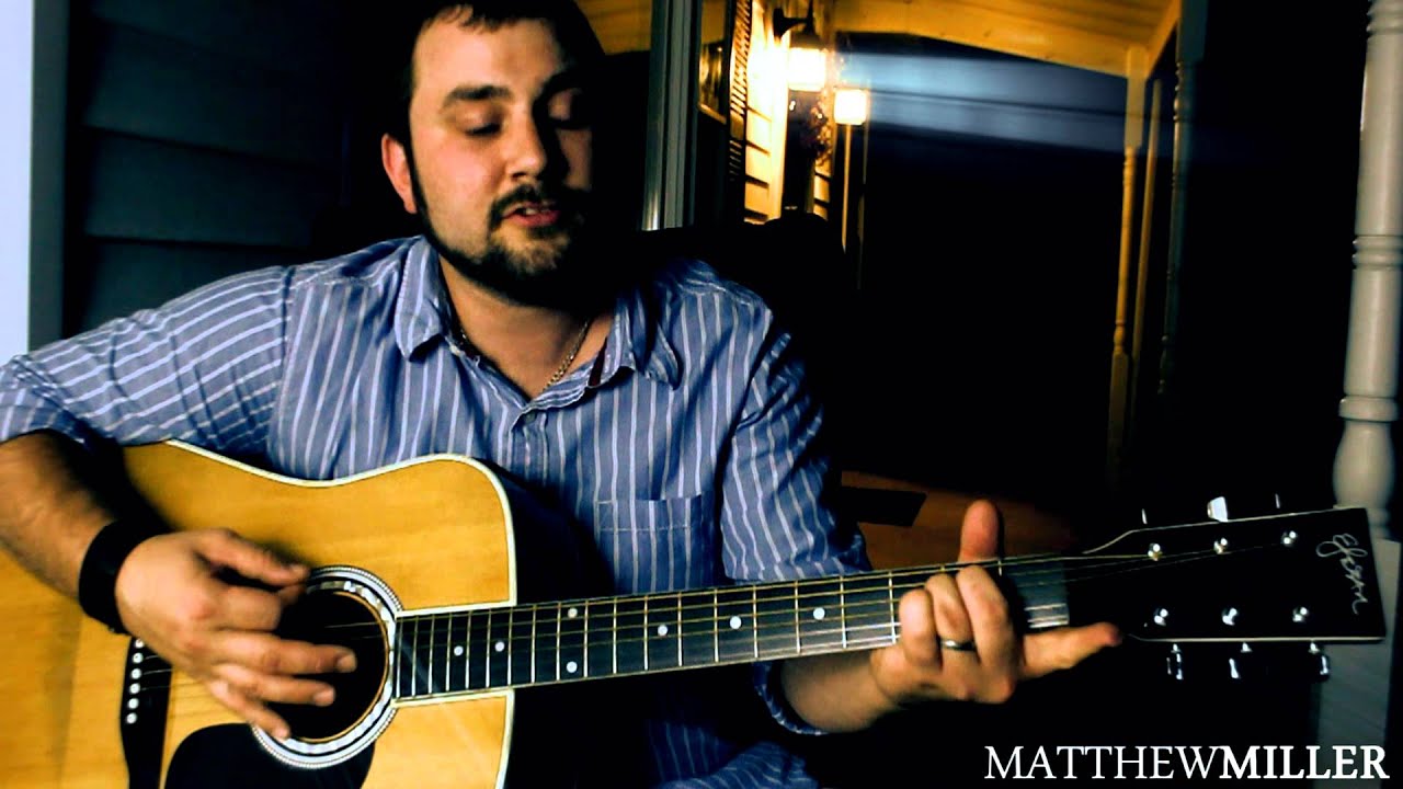 Matthew Miller - "Someday" - Live Acoustic performance