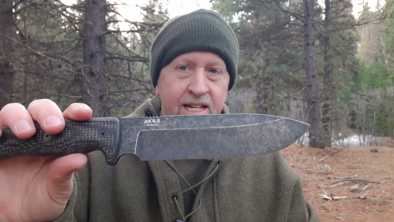 НОВИНКА!!! Автомат АК 6.5 с черной полированной отделкой Magnacut от Architect Knives