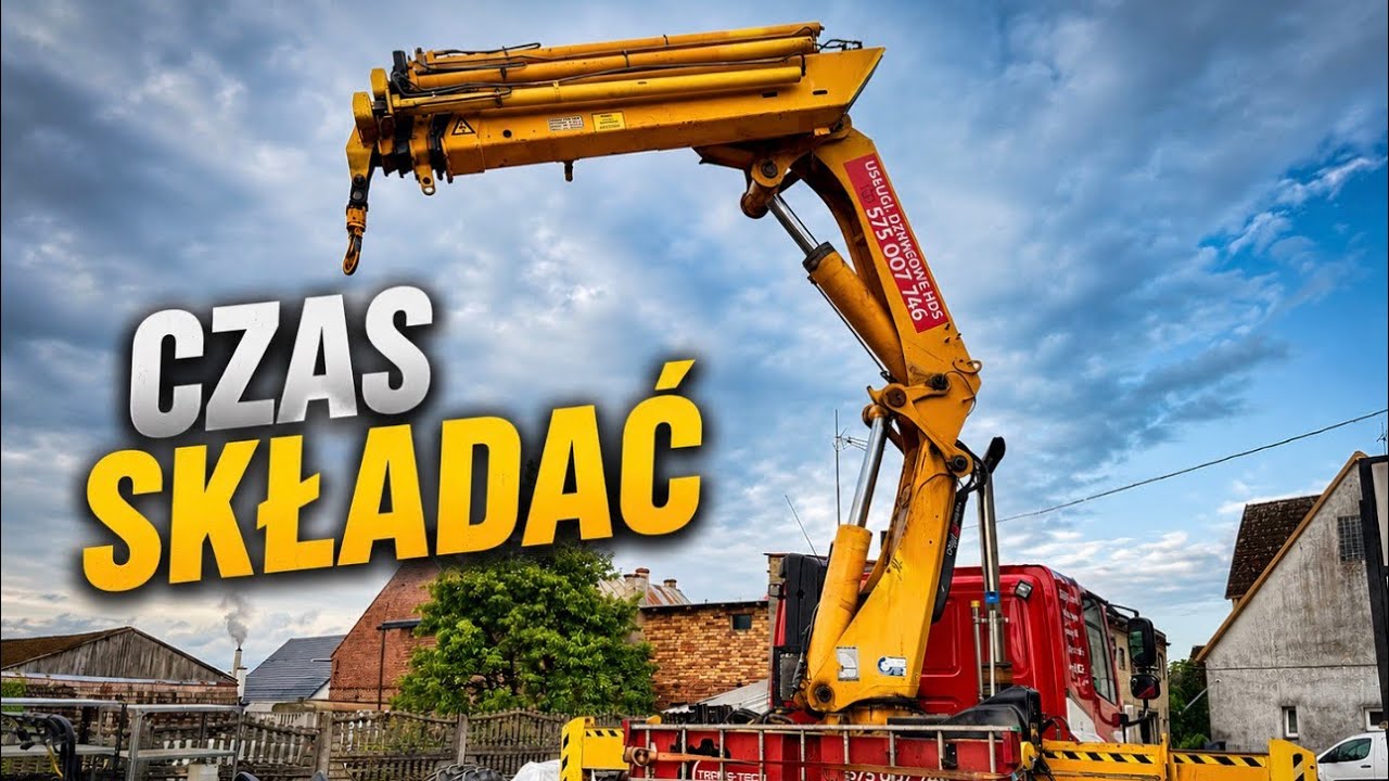 CZAS SIĘ &bdquo;WYSKŁADAĆ&rdquo; DAF & HIAB 12 ton Montaż Siłownik&oacute;w / Ursus 912 / Co z tym Busem&hellip; Rolnik Łukasz