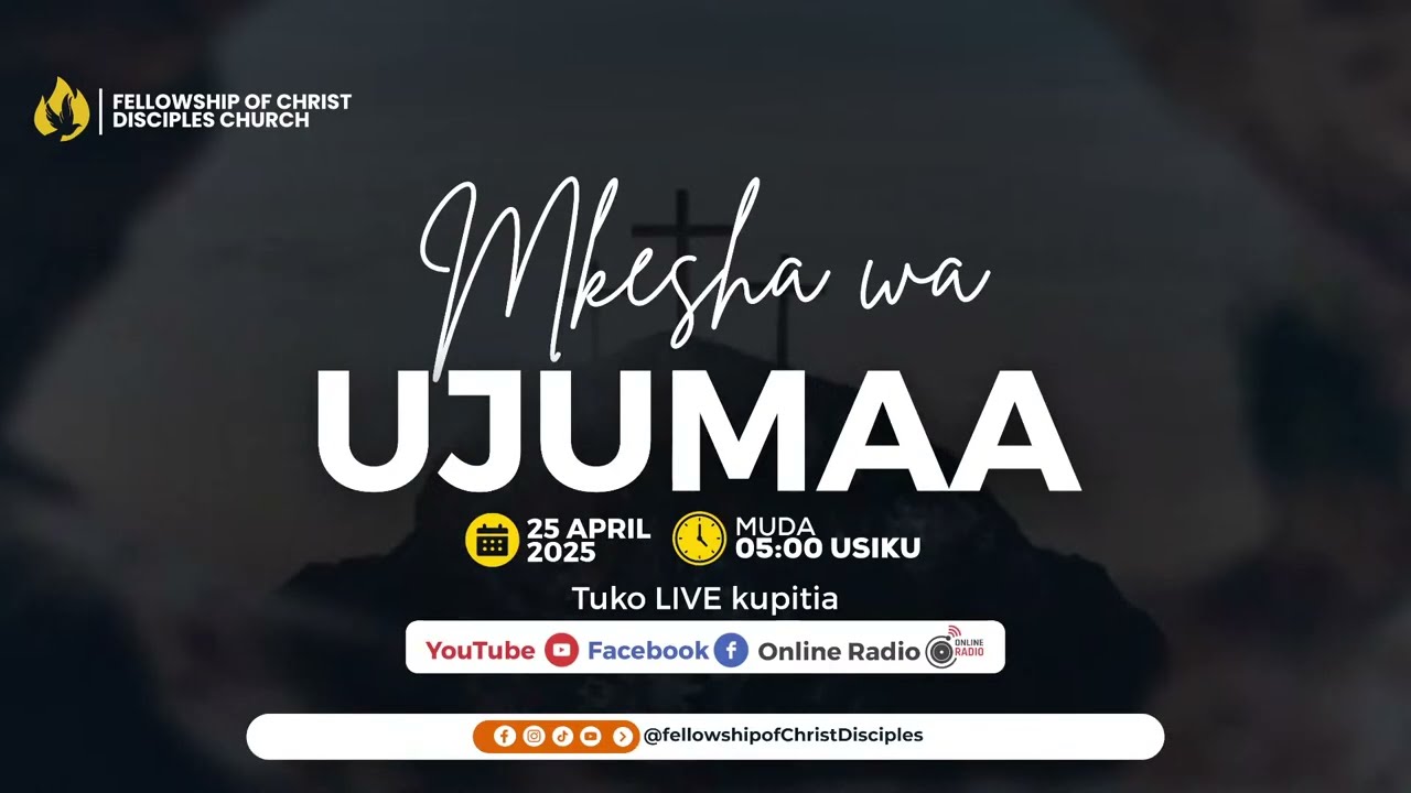 NGUVU YA MANENO (PART A) NA MWL SEBASTIAN MARONDO|| 25|04|2025 || MKESHA WA IJUMAA
