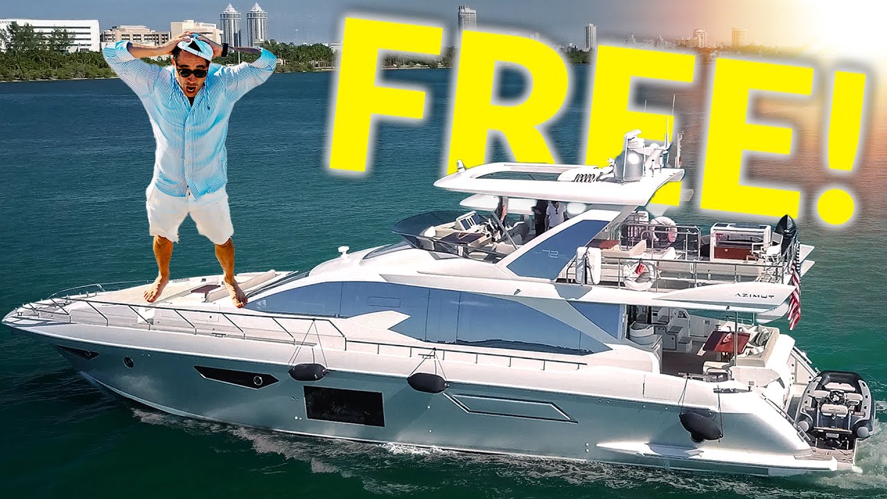 Как стать владельцем яхты бесплатно! | Miami Boat Charter Business Insights