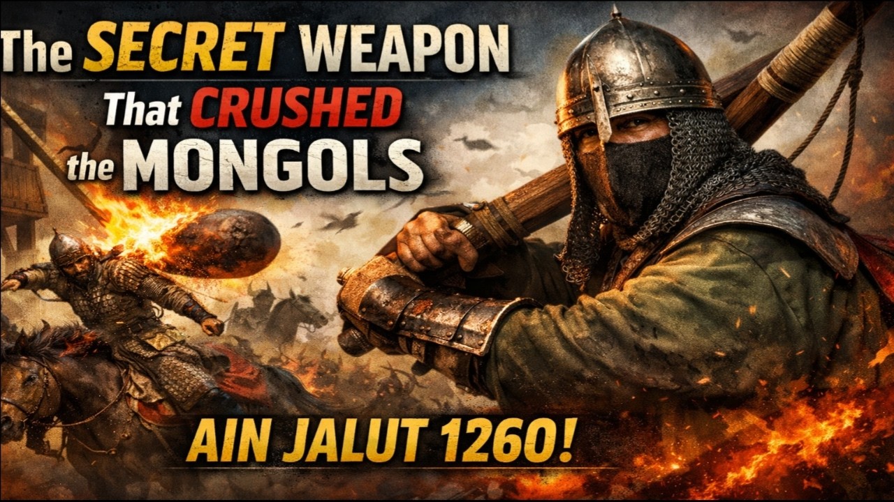 The Secret Weapon That Crushed The Mongols. Ain Jalut 1260