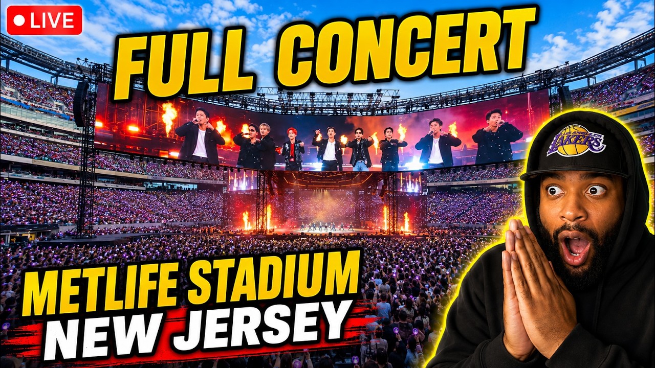 20260801 BTS (방탄소년단) - Full Concert @ MetLife Stadium, New Jersey, New York | REACTION