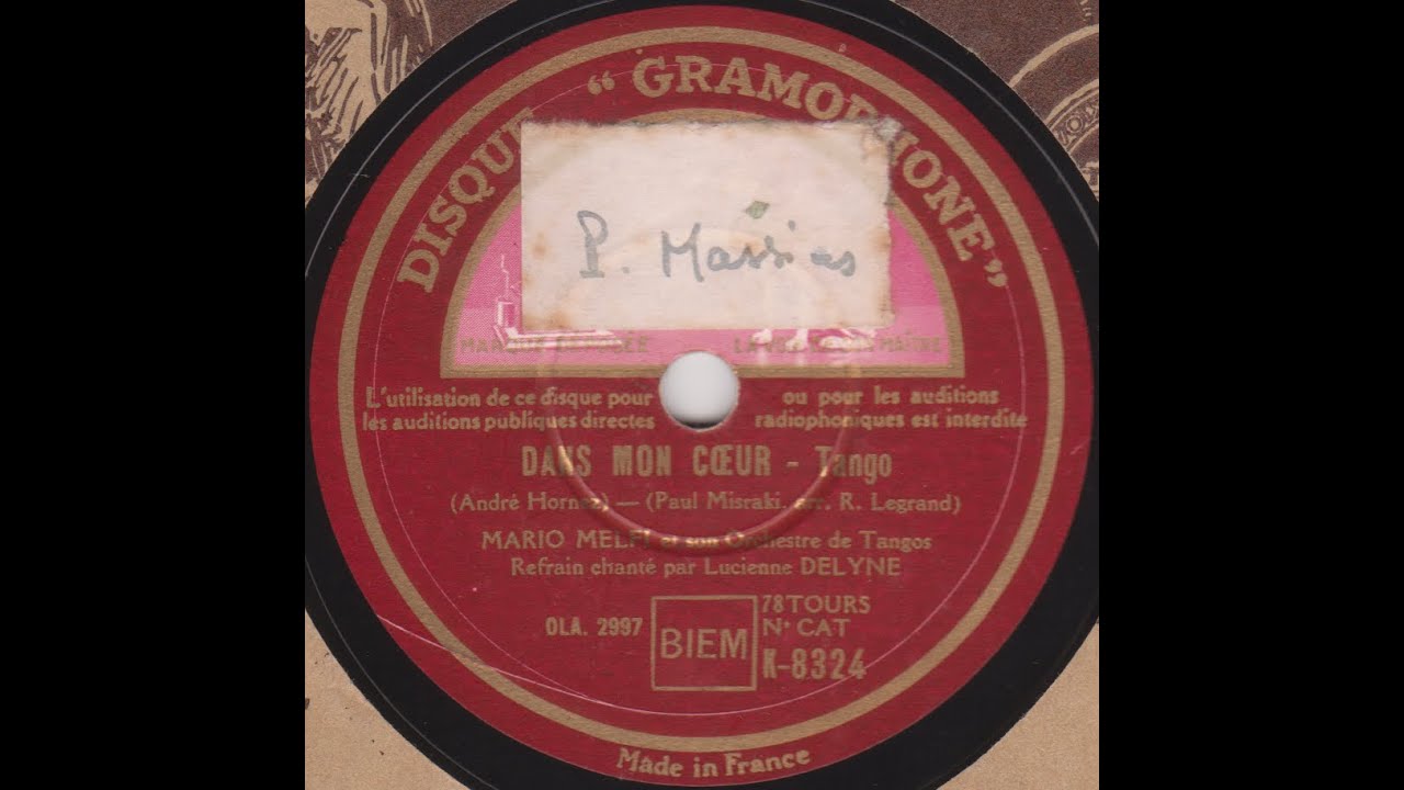 Mario Melfi et Lucienne Delyle  