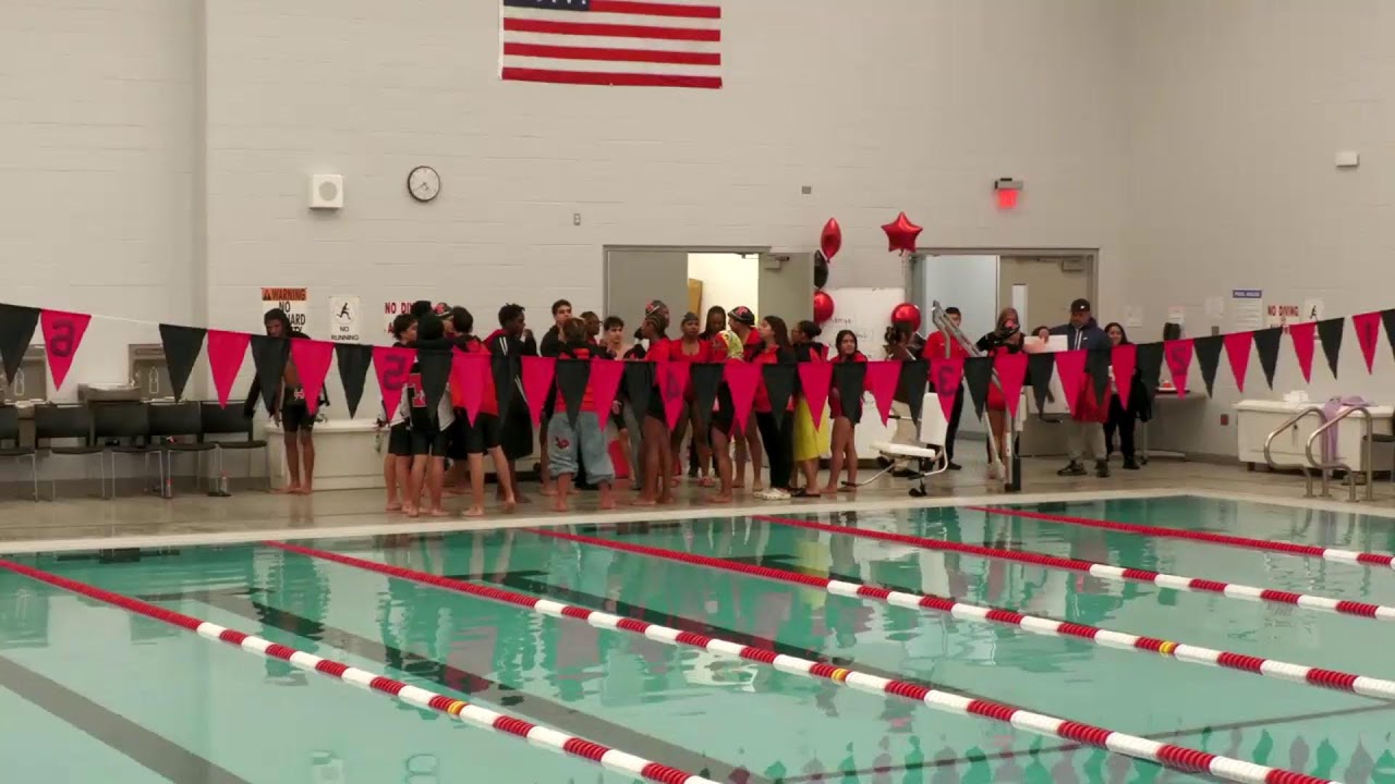 Trenton High vs Ewing High Swimming