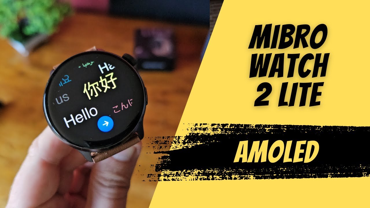 EMOJIS y ALTAVOZ : MIBRO WATCH 2 Lite AMOLED