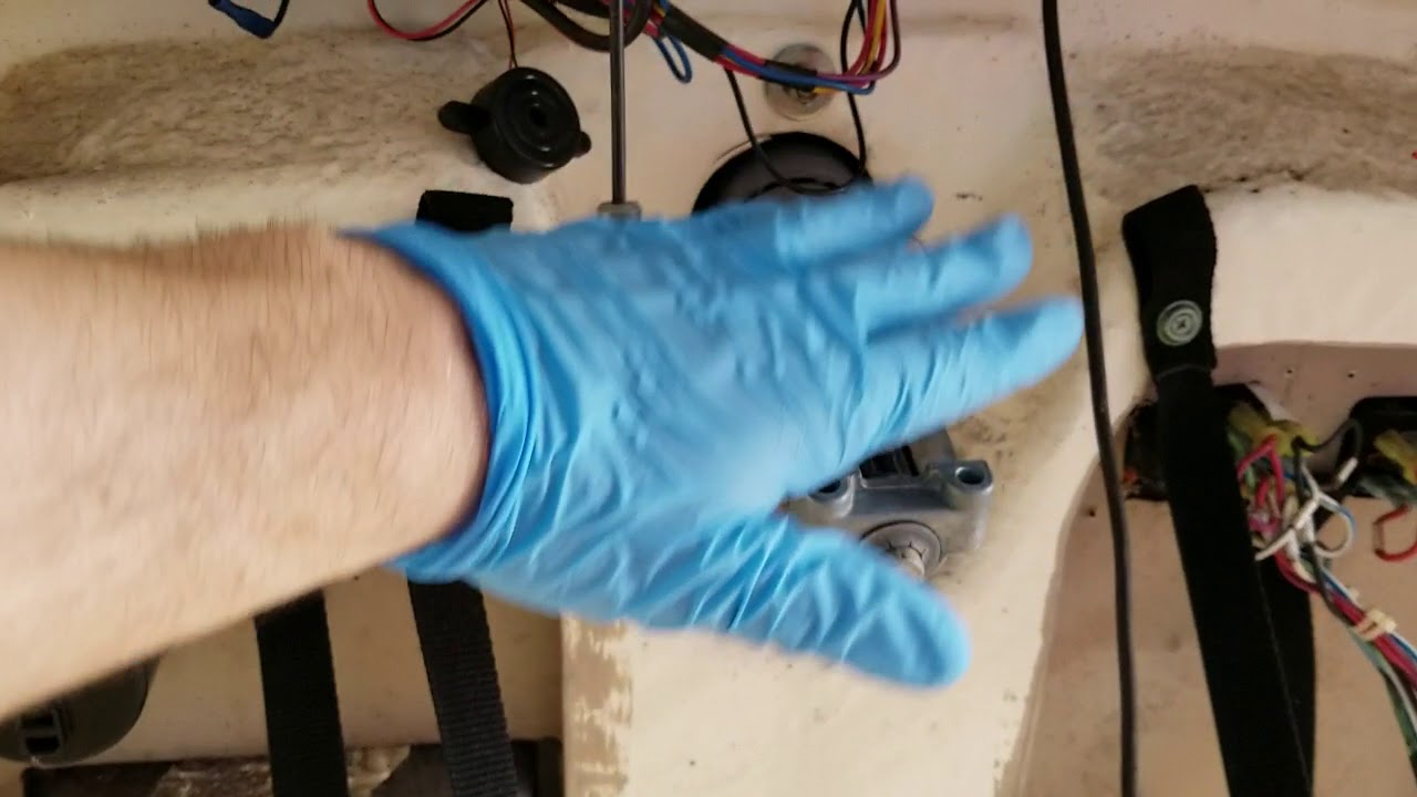 Replacing Cabin Door Track on Sea Ray Sundancer Boat - Part 3