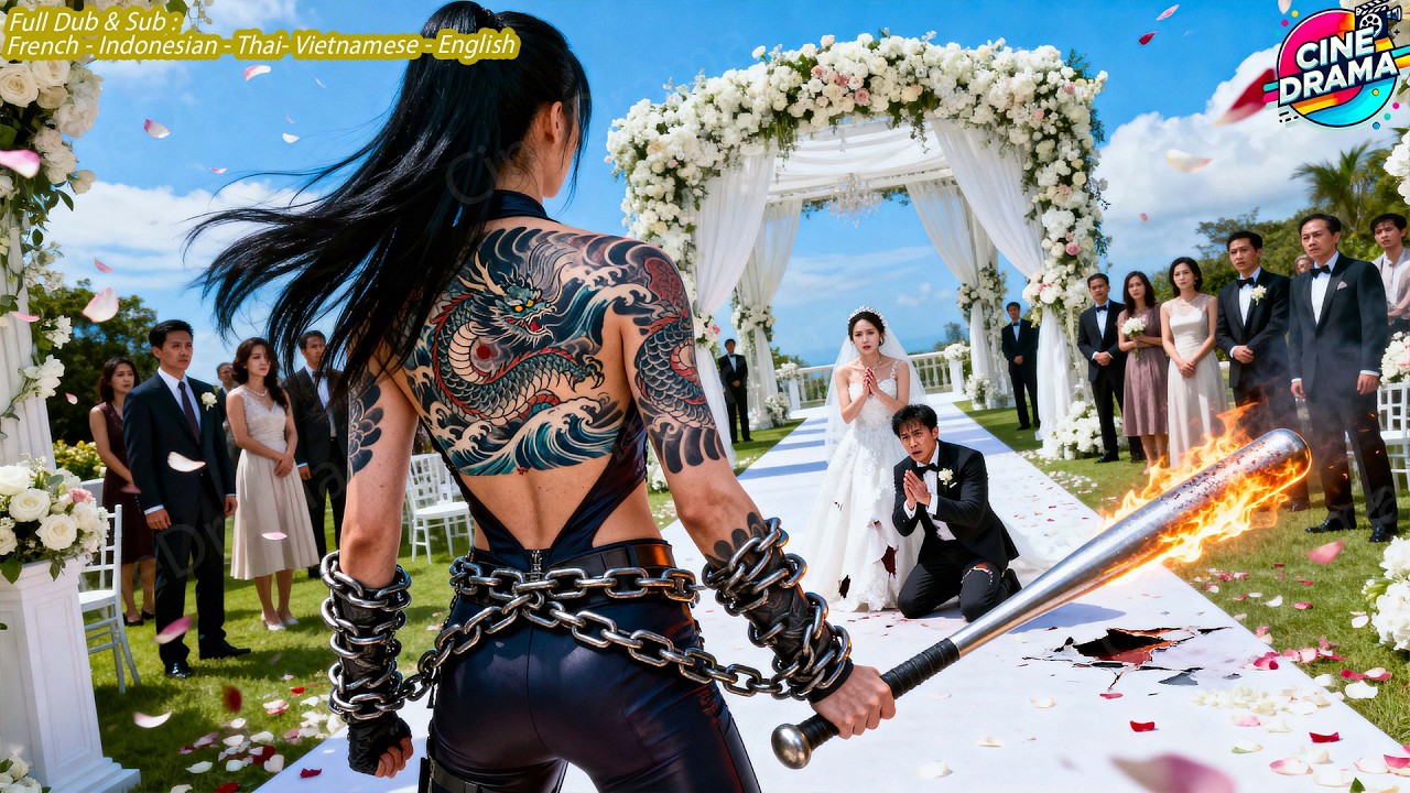 Wife cast out as beggar returns suddenly as female chairman, storms wedding and wrecks it all!