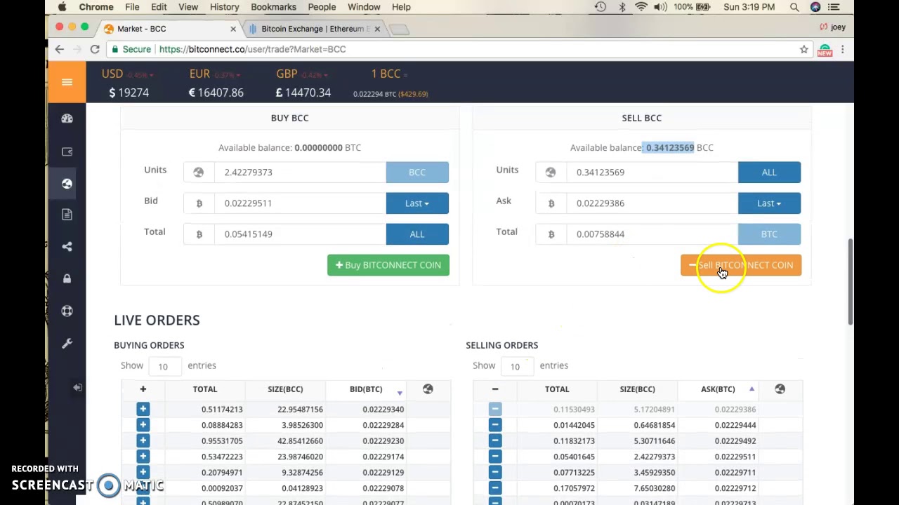 Bitconnect Full Tutorial