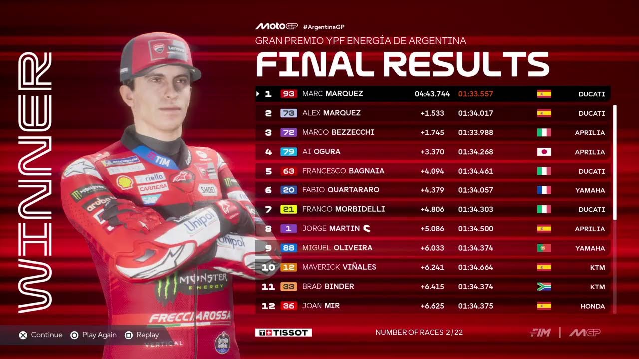 Moto gp 25 \ champion racing