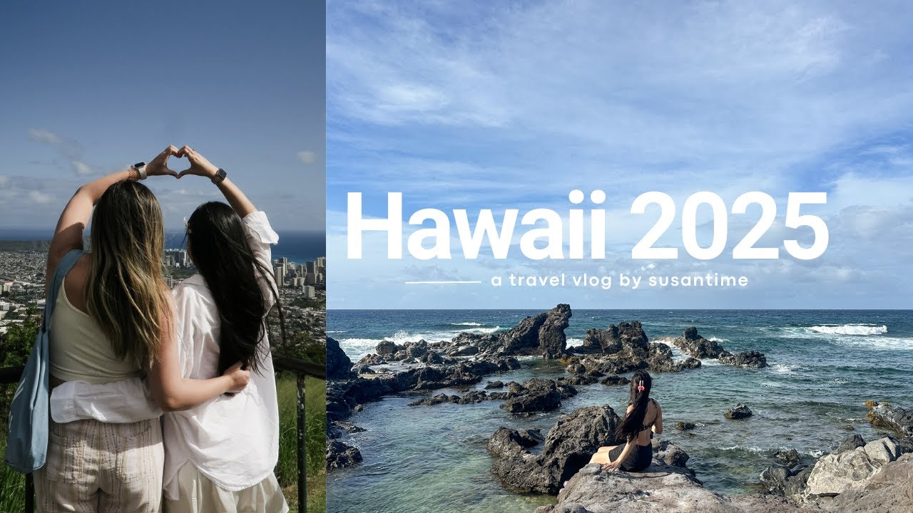 5 Days in Hawaii | Our First Trip Together, Waikiki, Oahu, Day Trip to Maui | TRAVEL VLOG