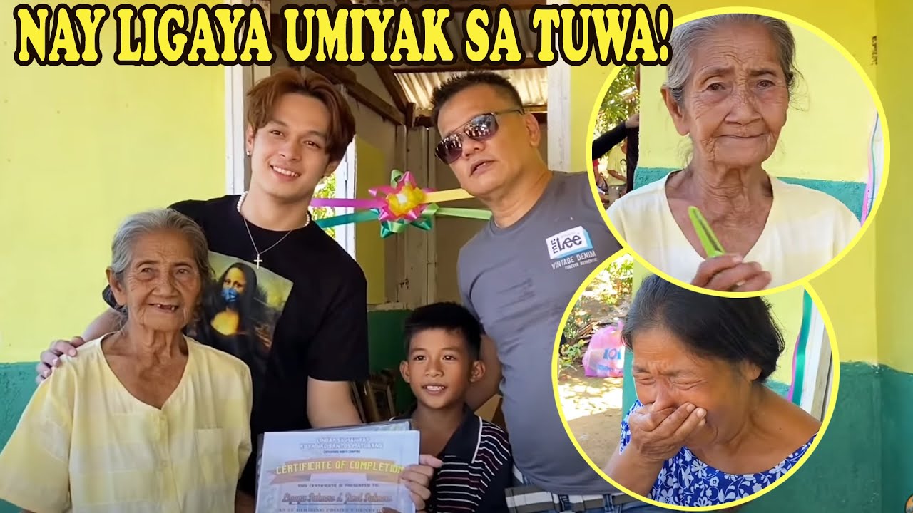 ANG BAGONG BAHAY PARA SA ISANG HUWARANG BATA NA SI JIMEL AT ANG MABAIT NA SI LOLA LIGAYA