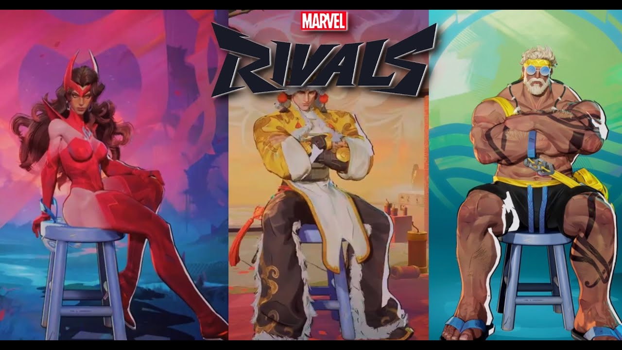 MARVEL RIVALS Season 5.5 NEW Sitting Emotes | Let's Take a Look!