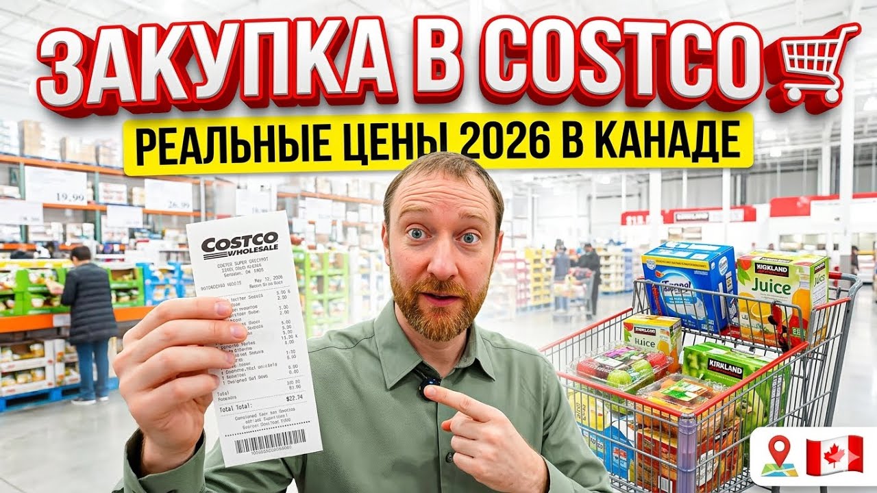 ЧТО МЫ БЕРЕМ В COSTCO НА СЕМЬЮ?🤔