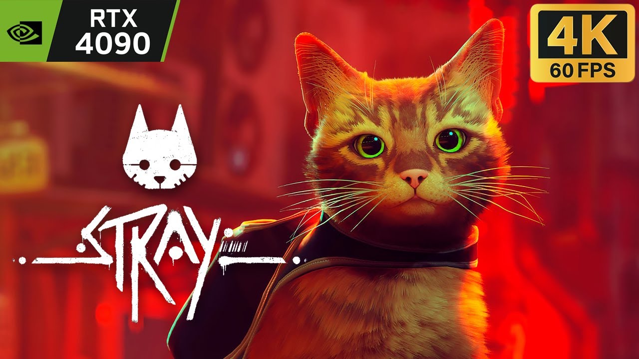 STRAY: Gameplay 4K | O In&iacute;cio PT-BR | RTX 4090 60FPS