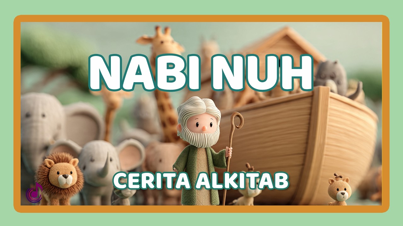 KISAH NABI NUH - LAGU SEKOLAH MINGGU (ANIMASI)
