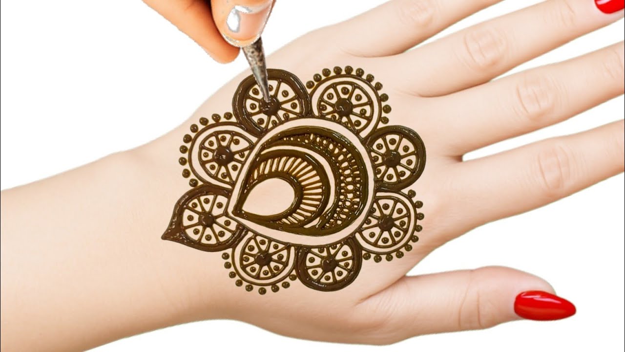 Easy Arabic Mehndi Design 2026 | Simple Stylish Back Hand Henna design | Bridal Dulhan Wedding mehnd