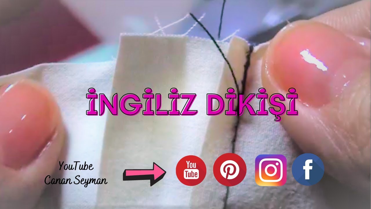 İngiliz dikiş, spor dikiş, temiz dikiş.