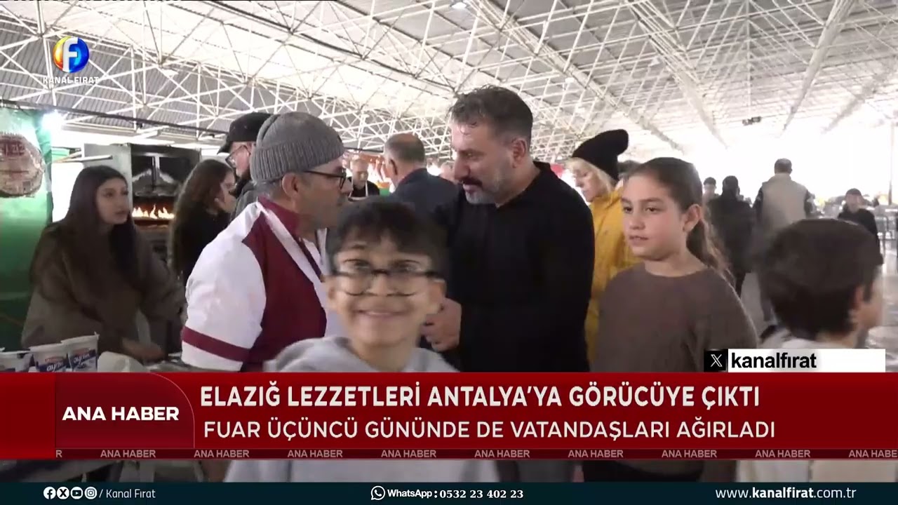 Ana Haber  Elazığ Lezzetleri Antalya’ya Görücüye Çıktı 30 01 2026