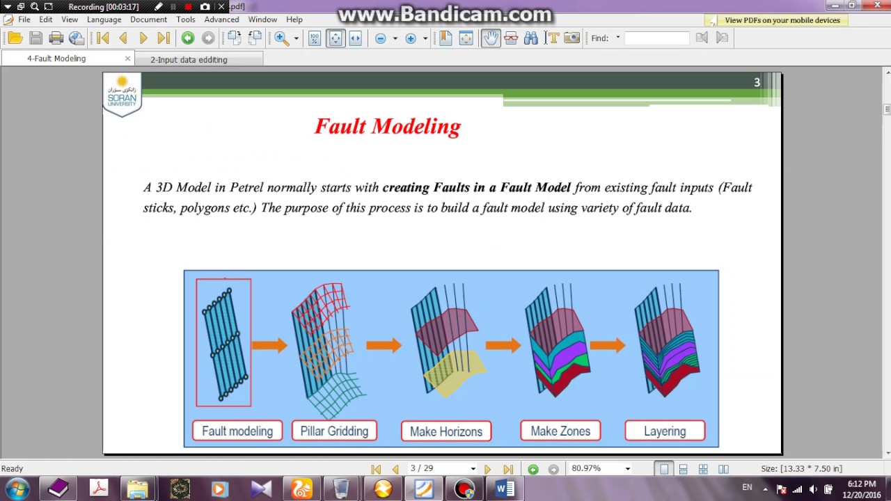 petrel fault modeling 2