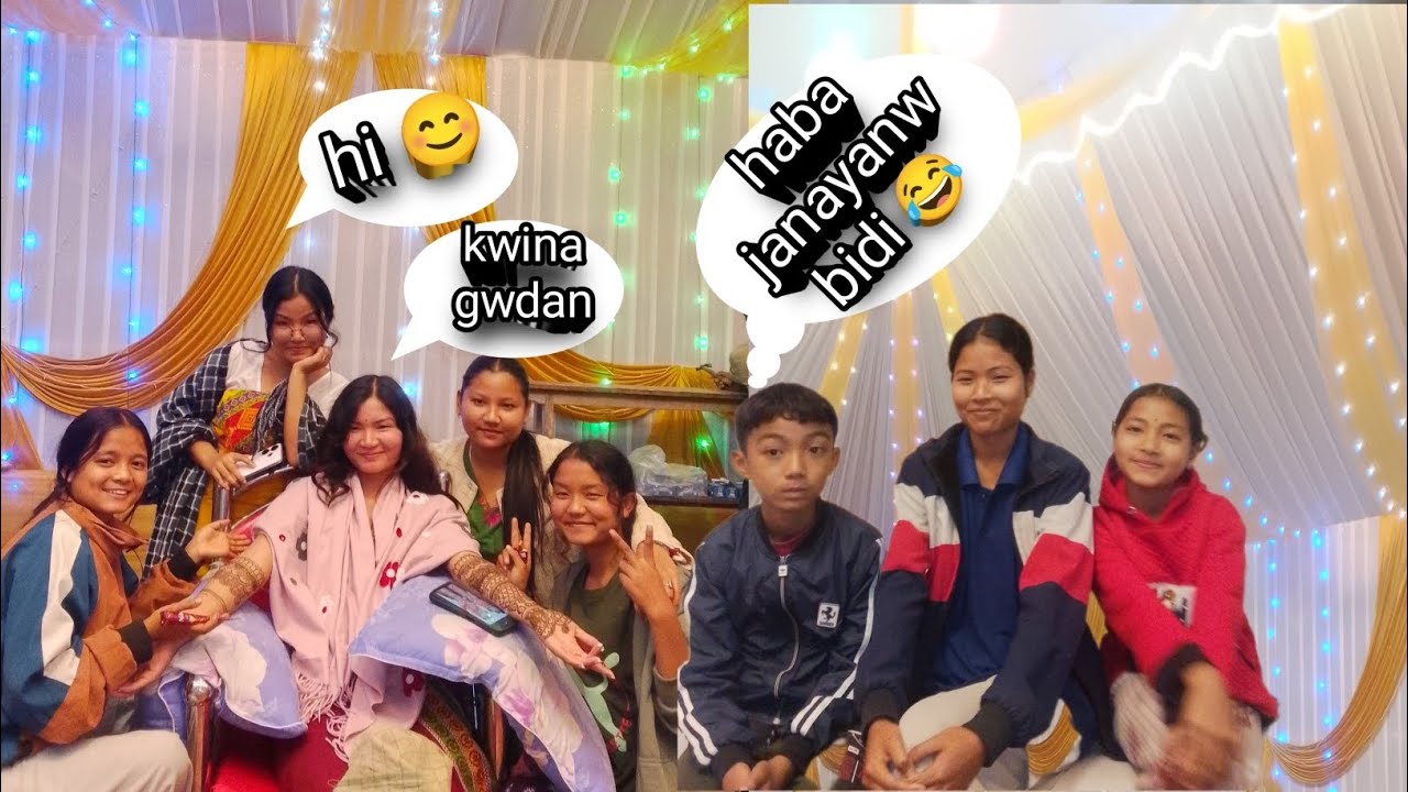  Dini Mehendi Ceremon Dong😊🥰 kwinaya Besera Suku jabai 🥹🥹