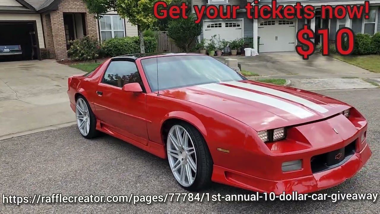 1992 Camaro RS 25th Anniversary Edition GIVEAWAY link in description!!