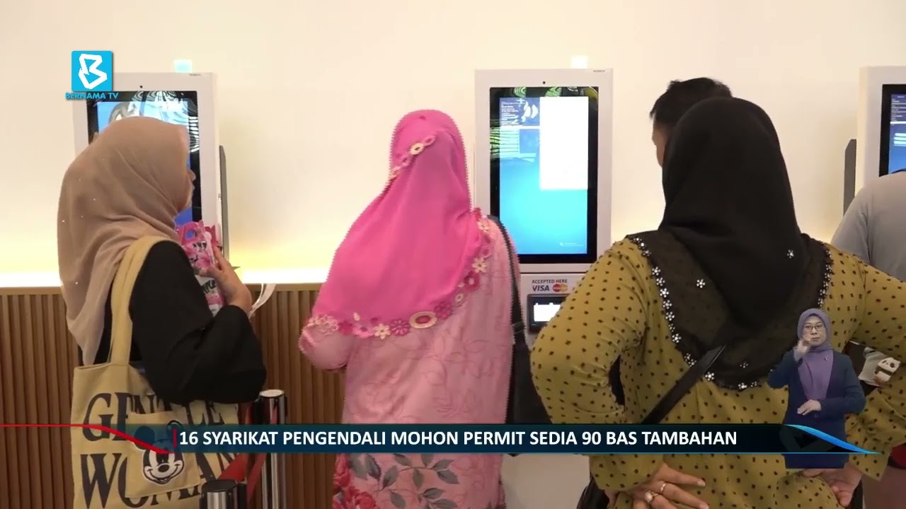 16 syarikat pengendali mohon permit sedia 90 bas tambahan