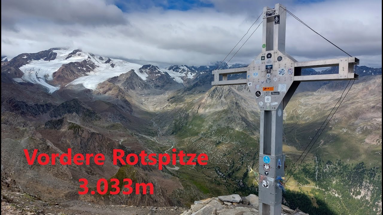 Vordere Rotspitze 3.033 m - Martelltal