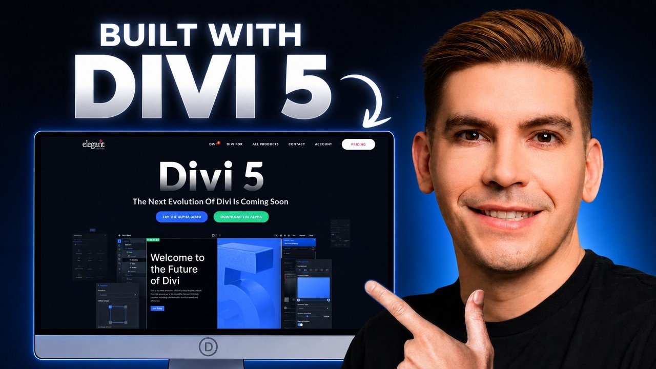 Полное руководство по теме Divi 5 &mdash; Создавайте веб-сайты простым способом