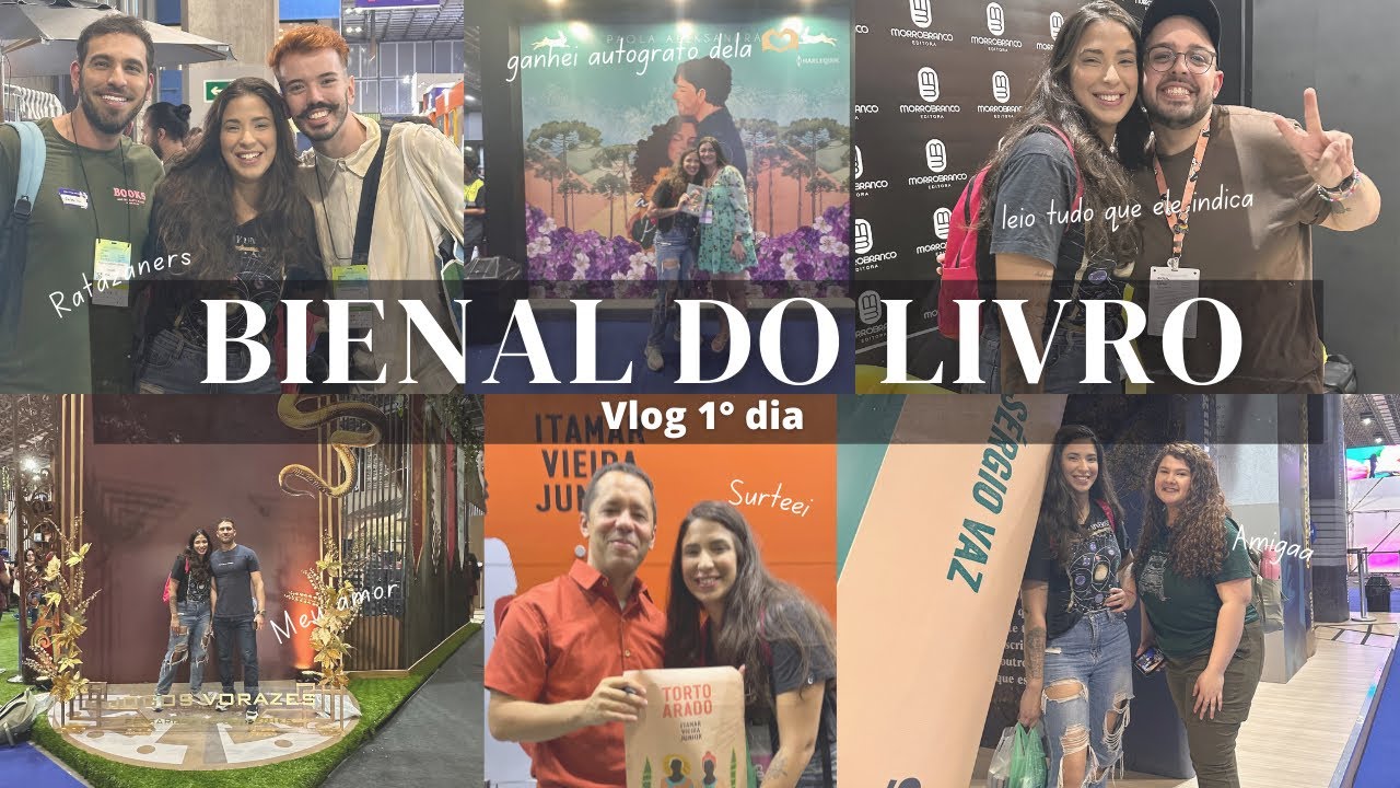 Bienal do livro 2023 | 1° dia