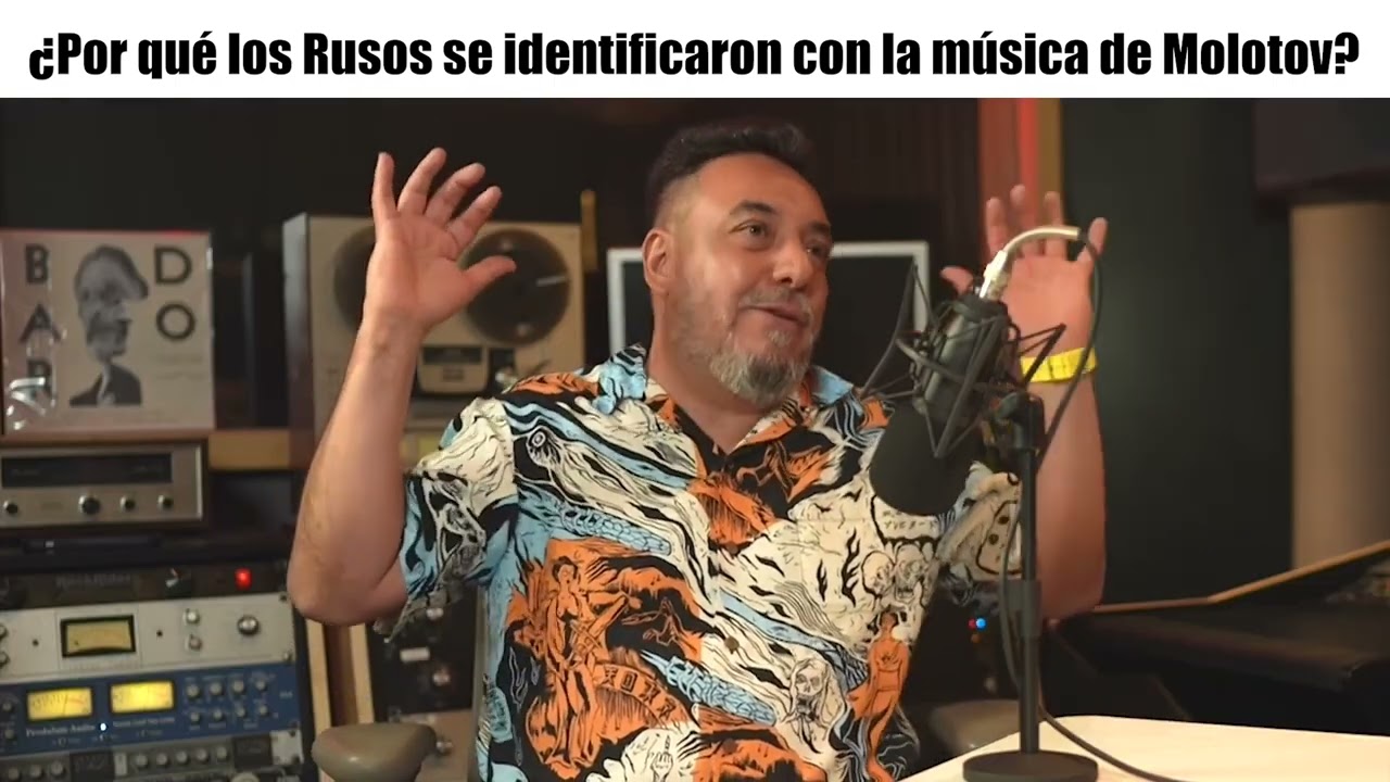 ¿Por qué los Rusos se identificaron con la música de Molotov? | Charla con Paco Ayala (Molotov)