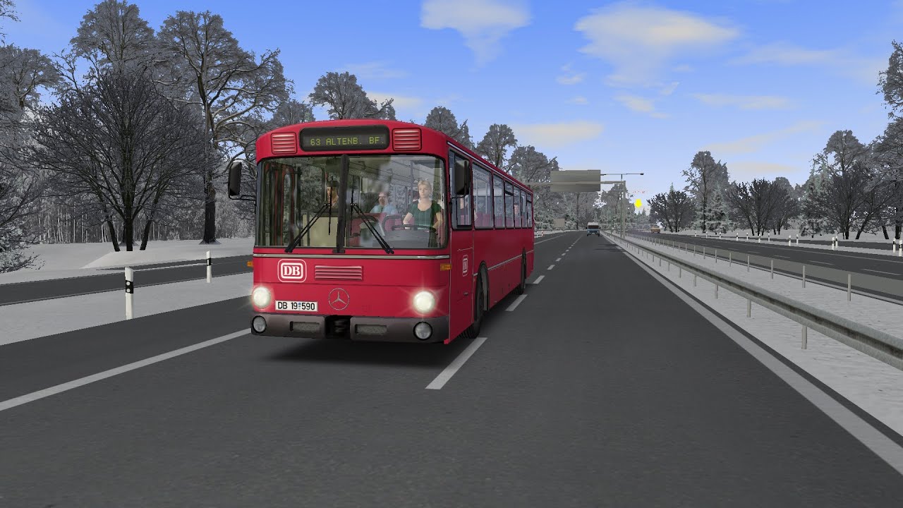 OMSI 2 - Mercedes O307 - Freyfurt - Line 63: Freyfurt ZOB - Altenburg