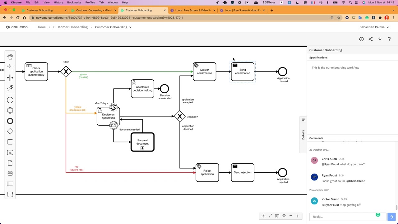 Camunda Automation Platform 7 Demo (French) - 3. Cawemo & Modeler